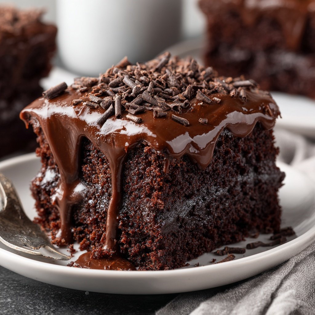 Chocolate Sheet Cake With Frosting