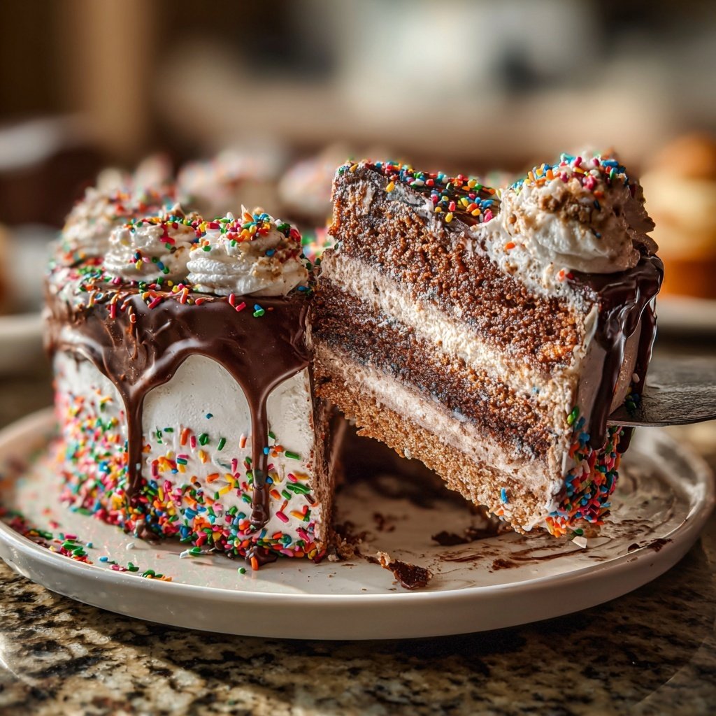 Chocolate Buttercream Celebration Cake