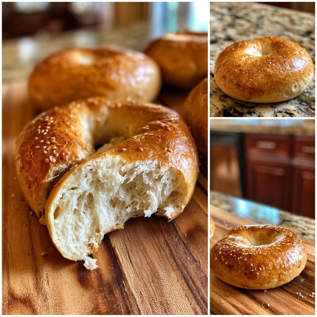 Two Ingredient Yogurt Bagels