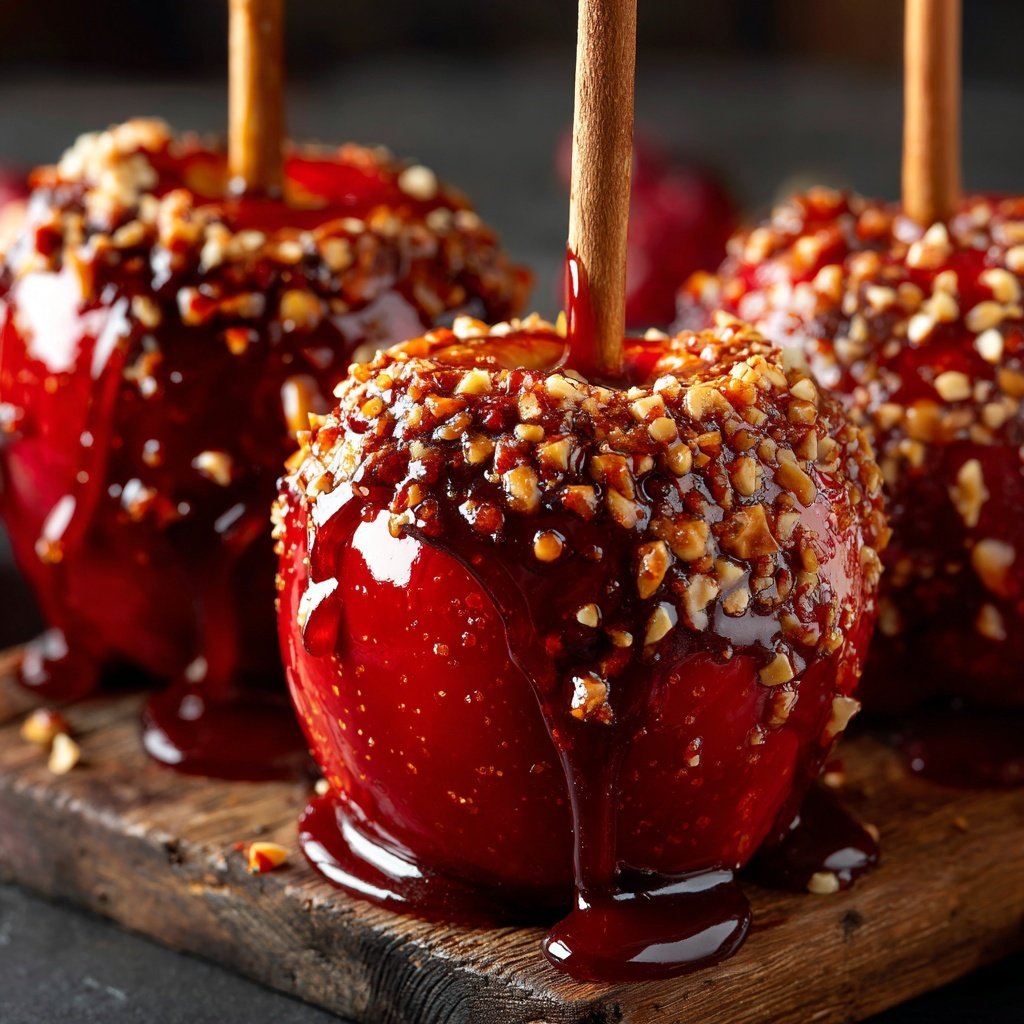 Homemade Cinnamon Candy Apples