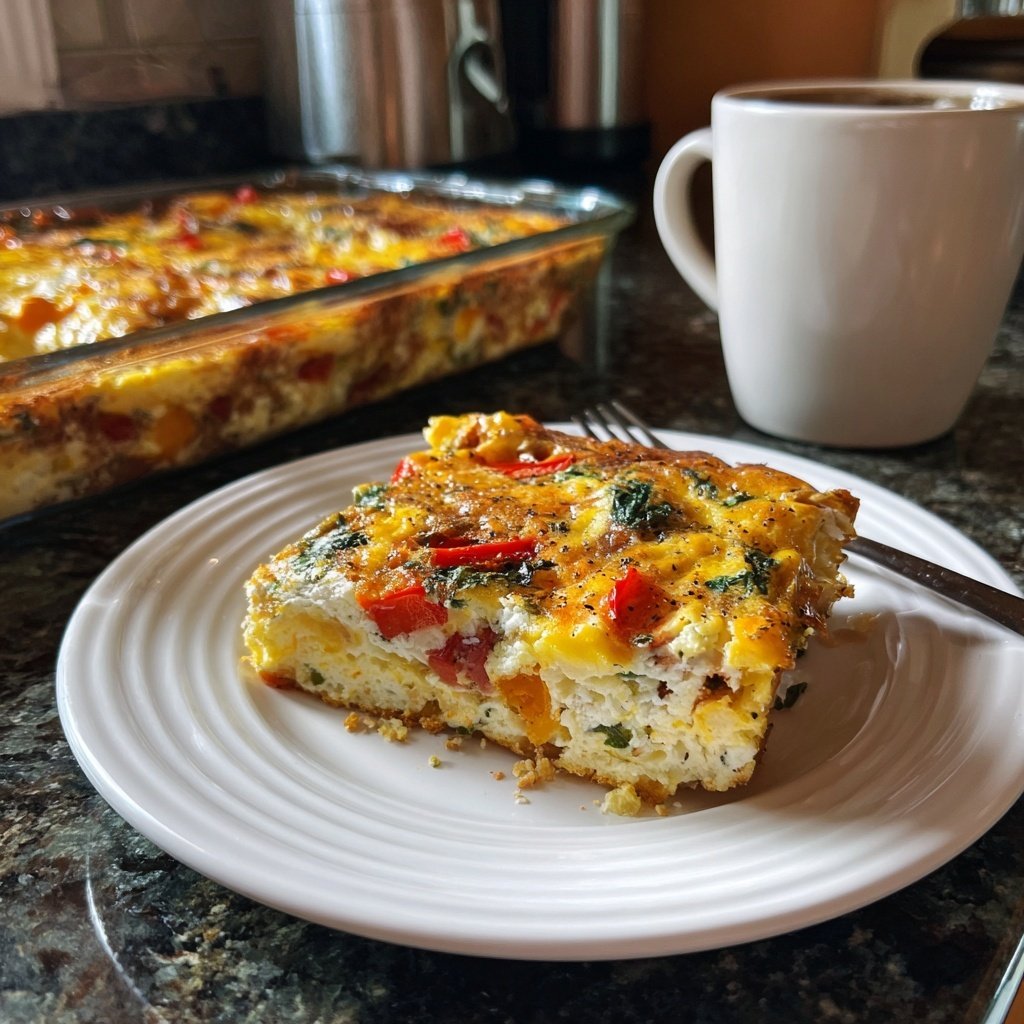 Make Ahead Breakfast Egg Bake