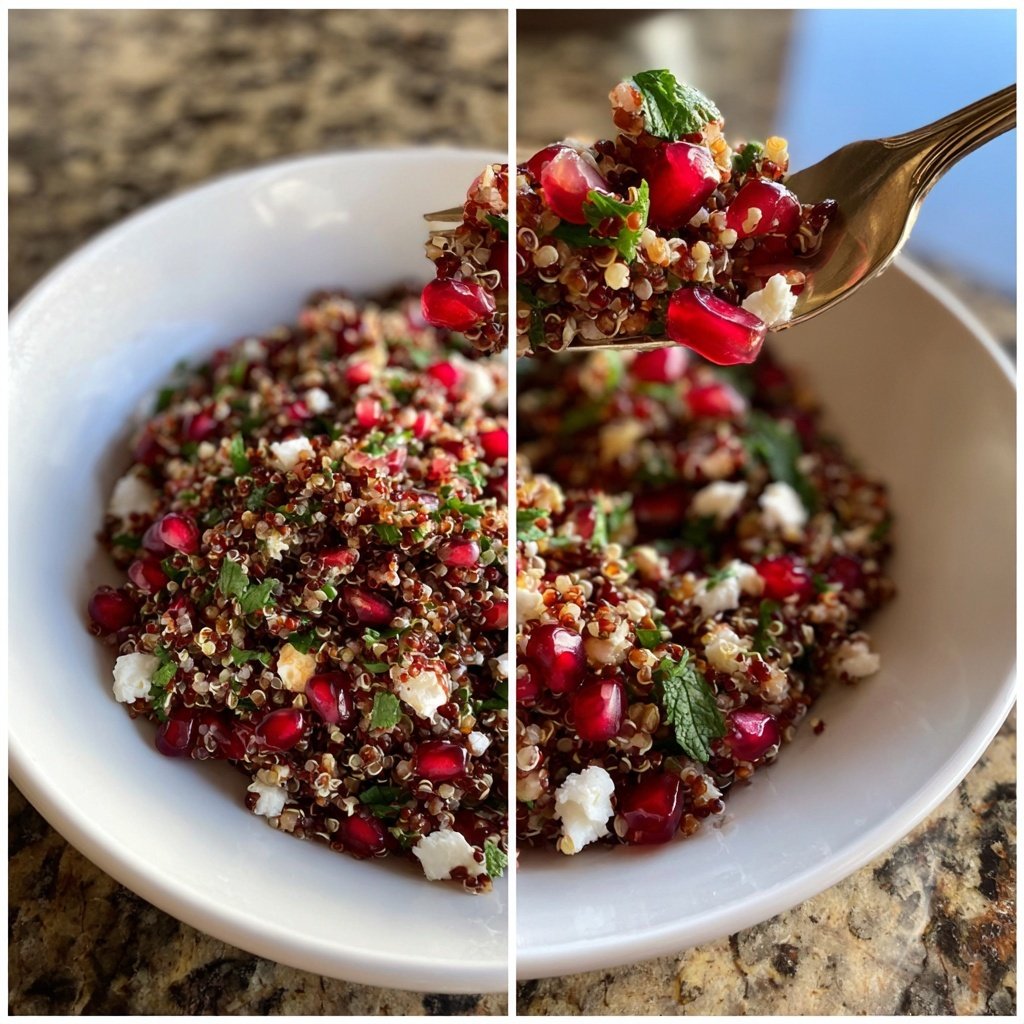 Pomegranate Quinoa Salad