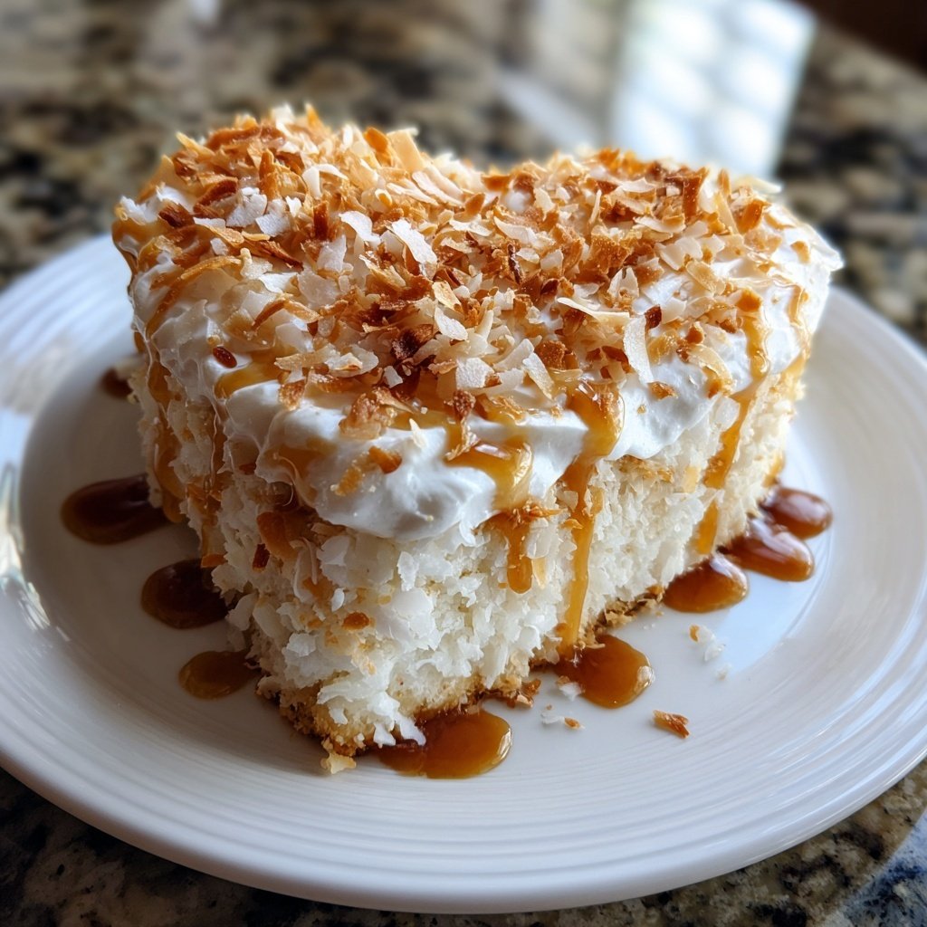 Mini Heart Cake with Coconut Cream