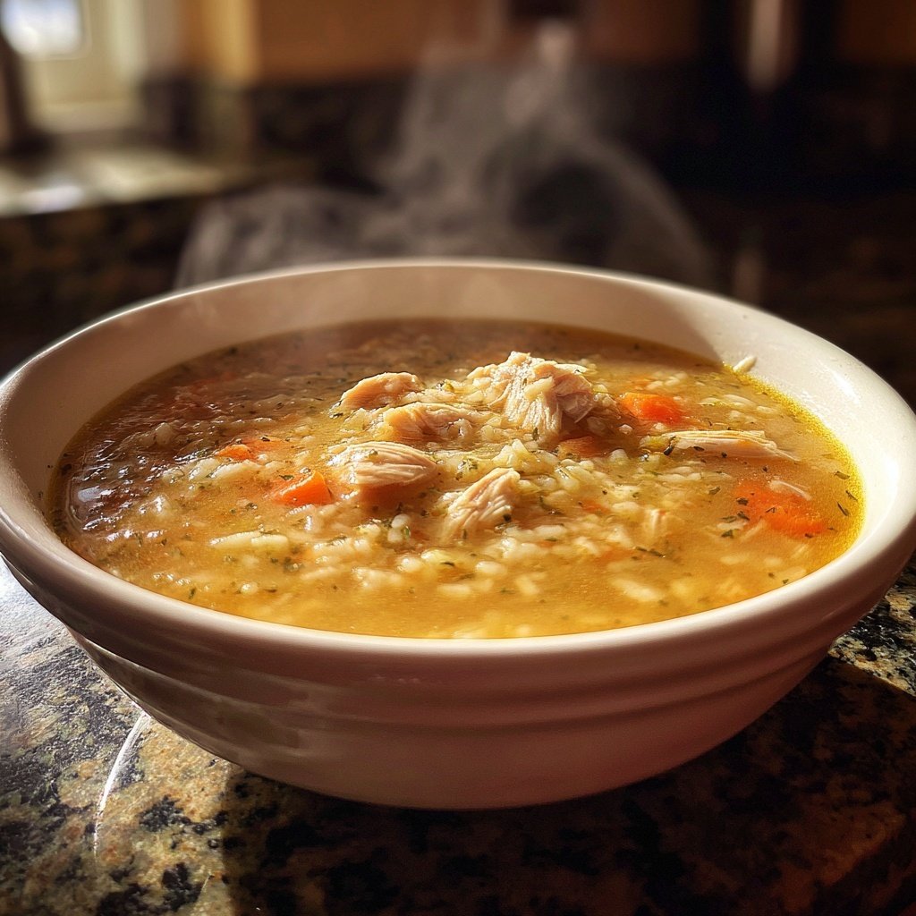 Chicken And Rice Comfort Soup