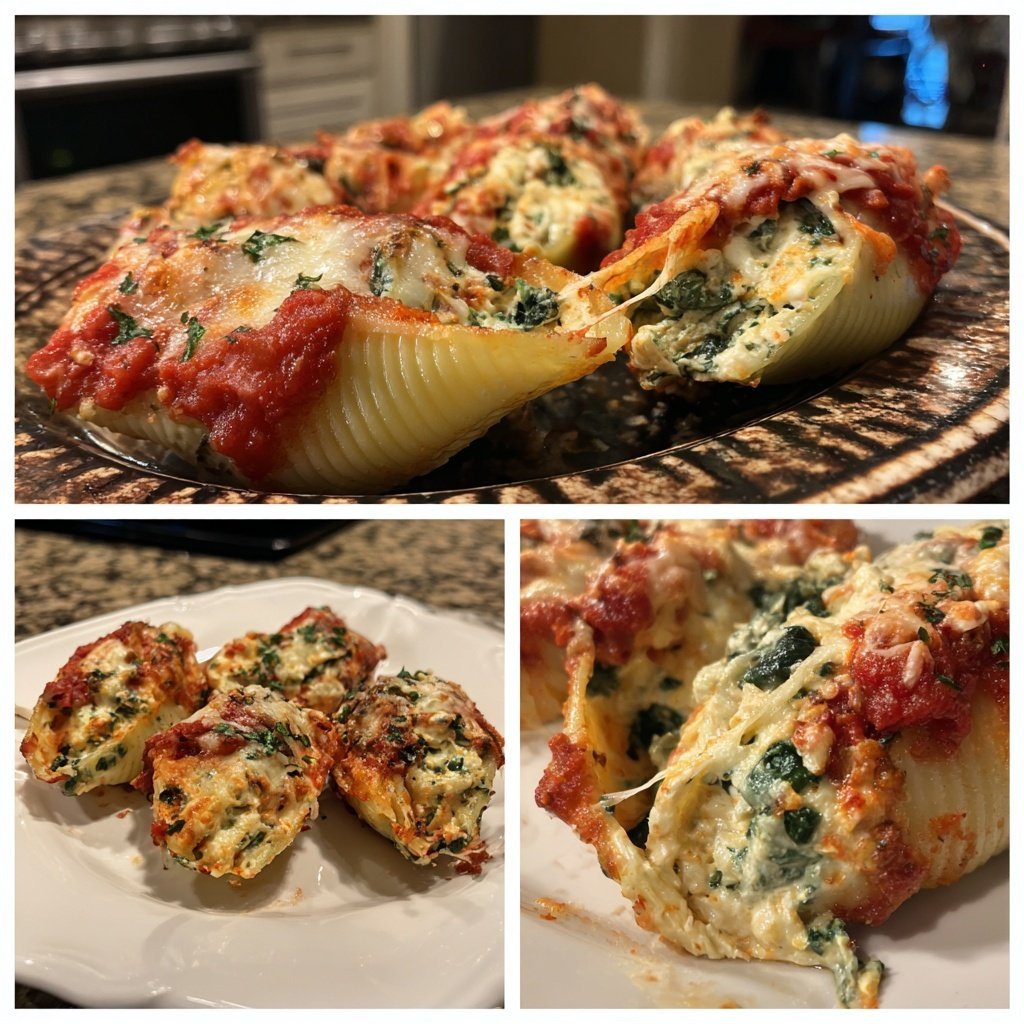 Sunday Veggie Stuffed Shells