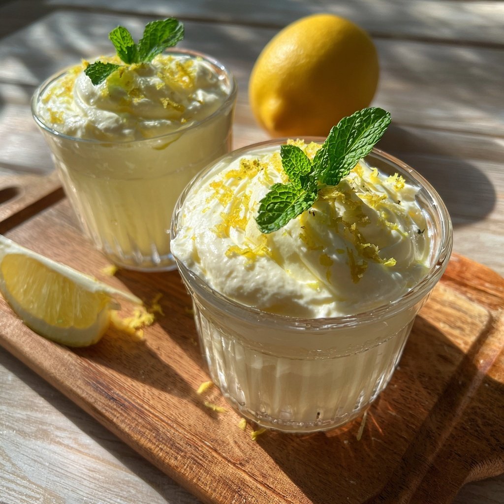 Limoncello Lemon Mousse
