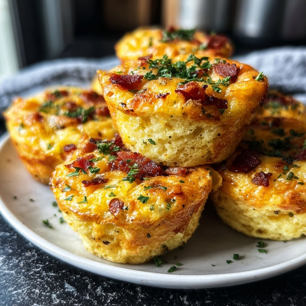 Keto Breakfast Egg And Cheese Cups
