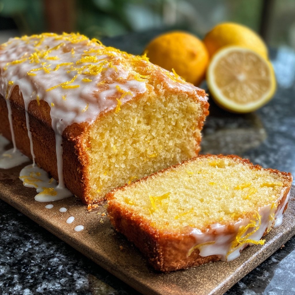 Limoncello Lemon Loaf