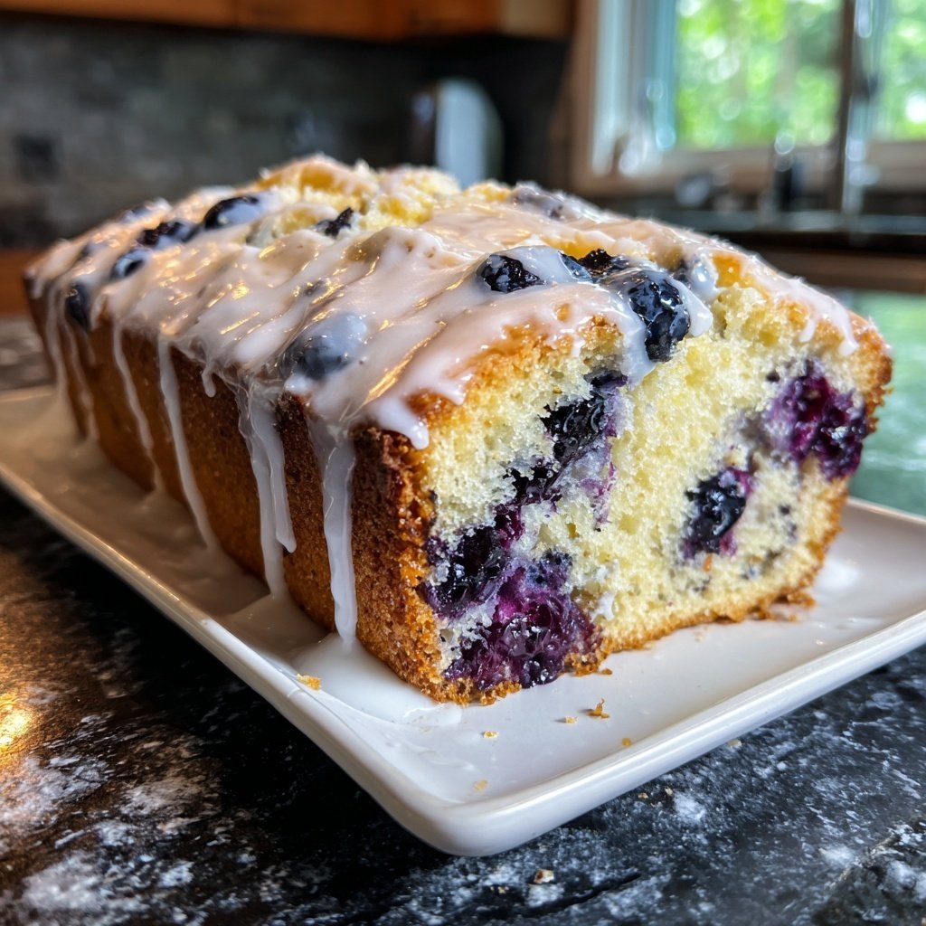 Blueberry Lemon Breakfast Loaf